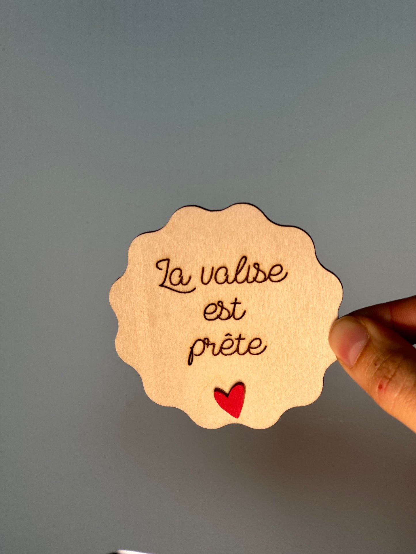 la valise est prête