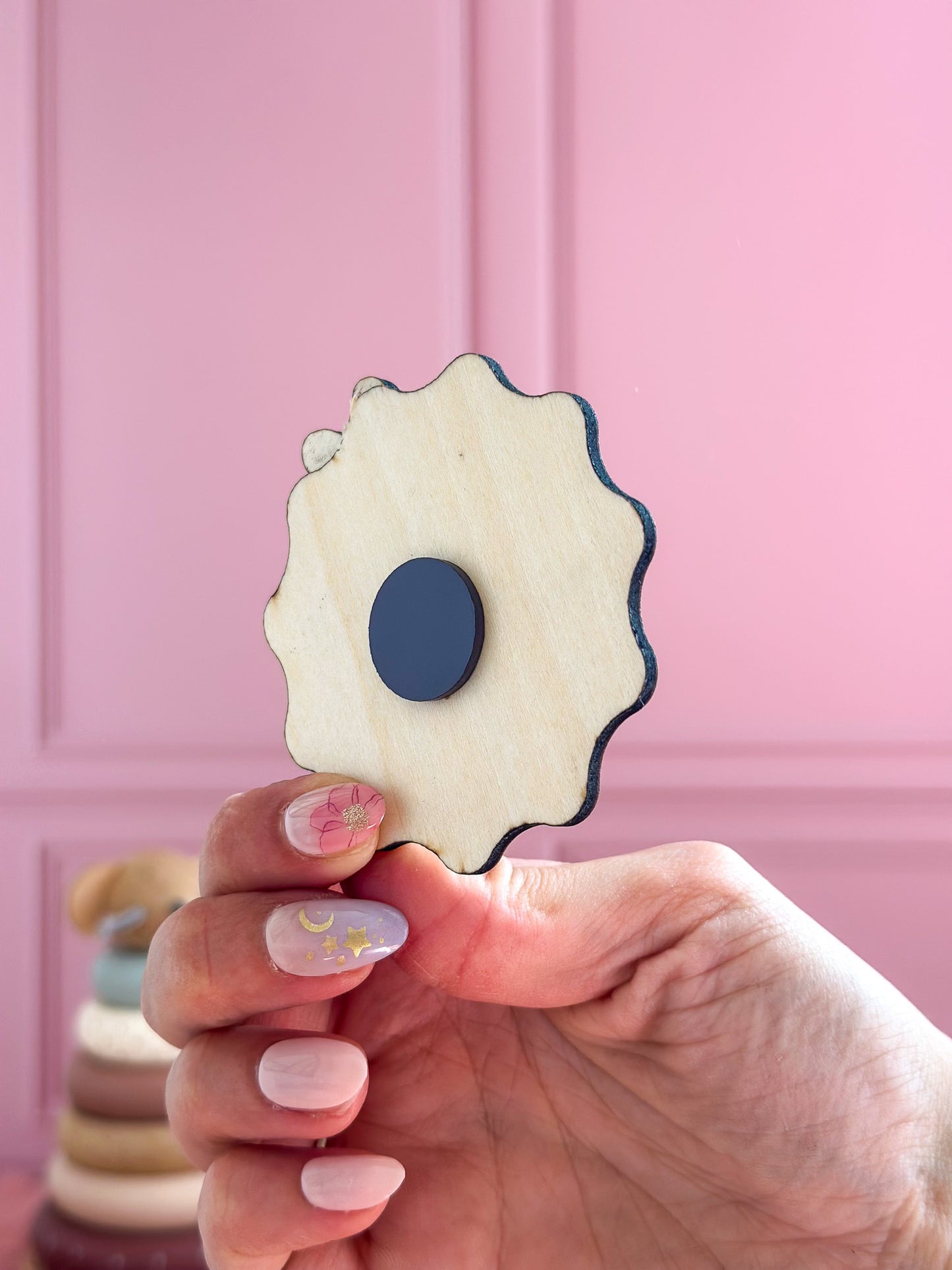 Magnet gravé Tout commence par une maman — Cadeau future maman