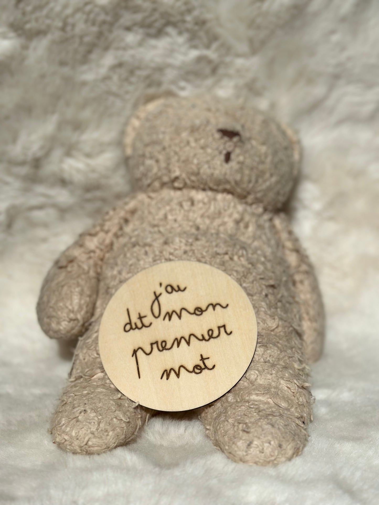 Lot de 34 Cartes Étapes Bébé en Bois – Pour Immortaliser Ses Premières Fois ✨