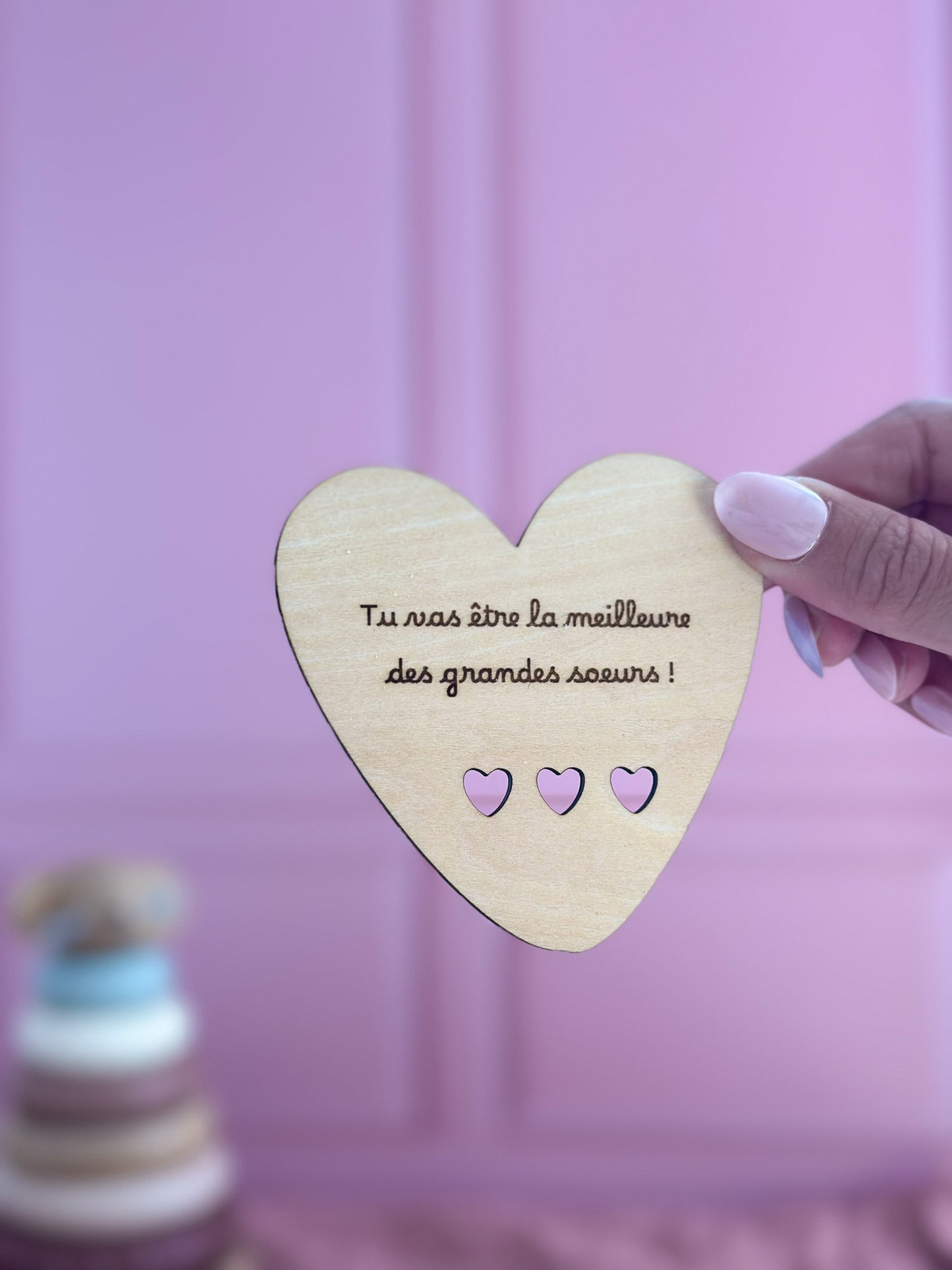tu vas être la meilleure des grandes soeurs