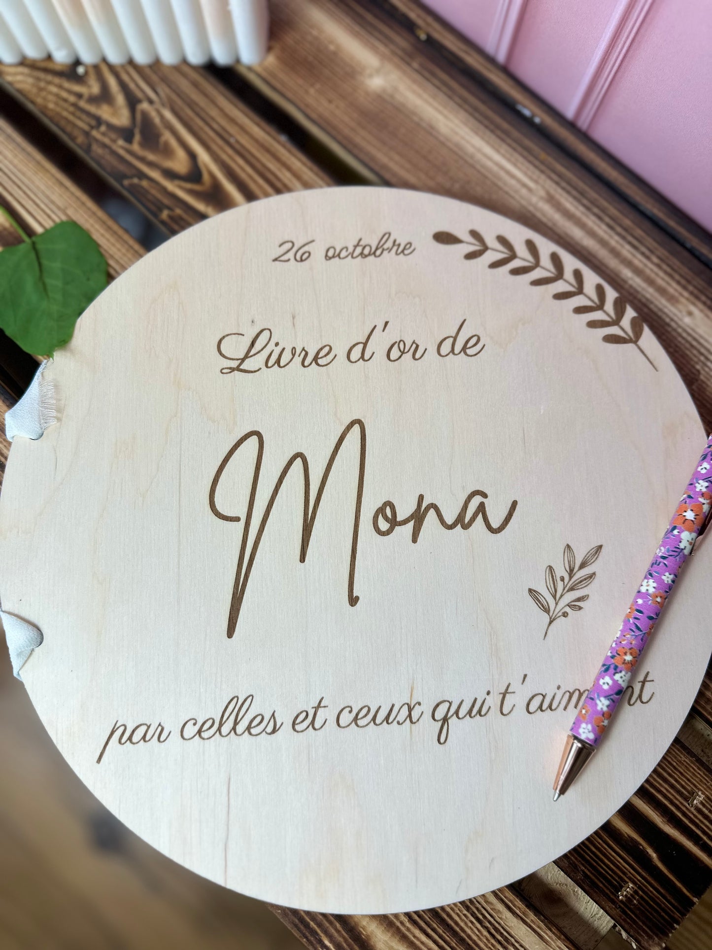 Livre d’or anniversaire enfant personnalisé – Souvenirs des 16 premières années