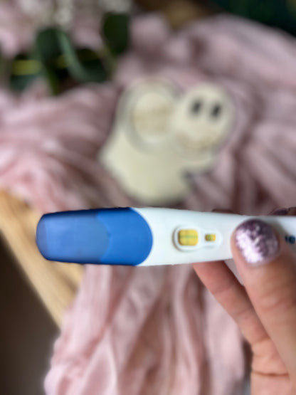 Halloween pregnancy announcement - little ghost