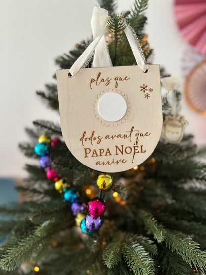 Calendrier de l'avent : décompte des dodos avant que Papa Noël arrive ! 🎅