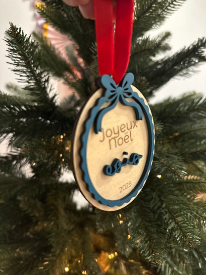 Suspension de Noël personnalisée