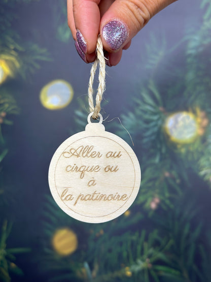 Calendrier de l'Avent en bois : 24 activités en famille