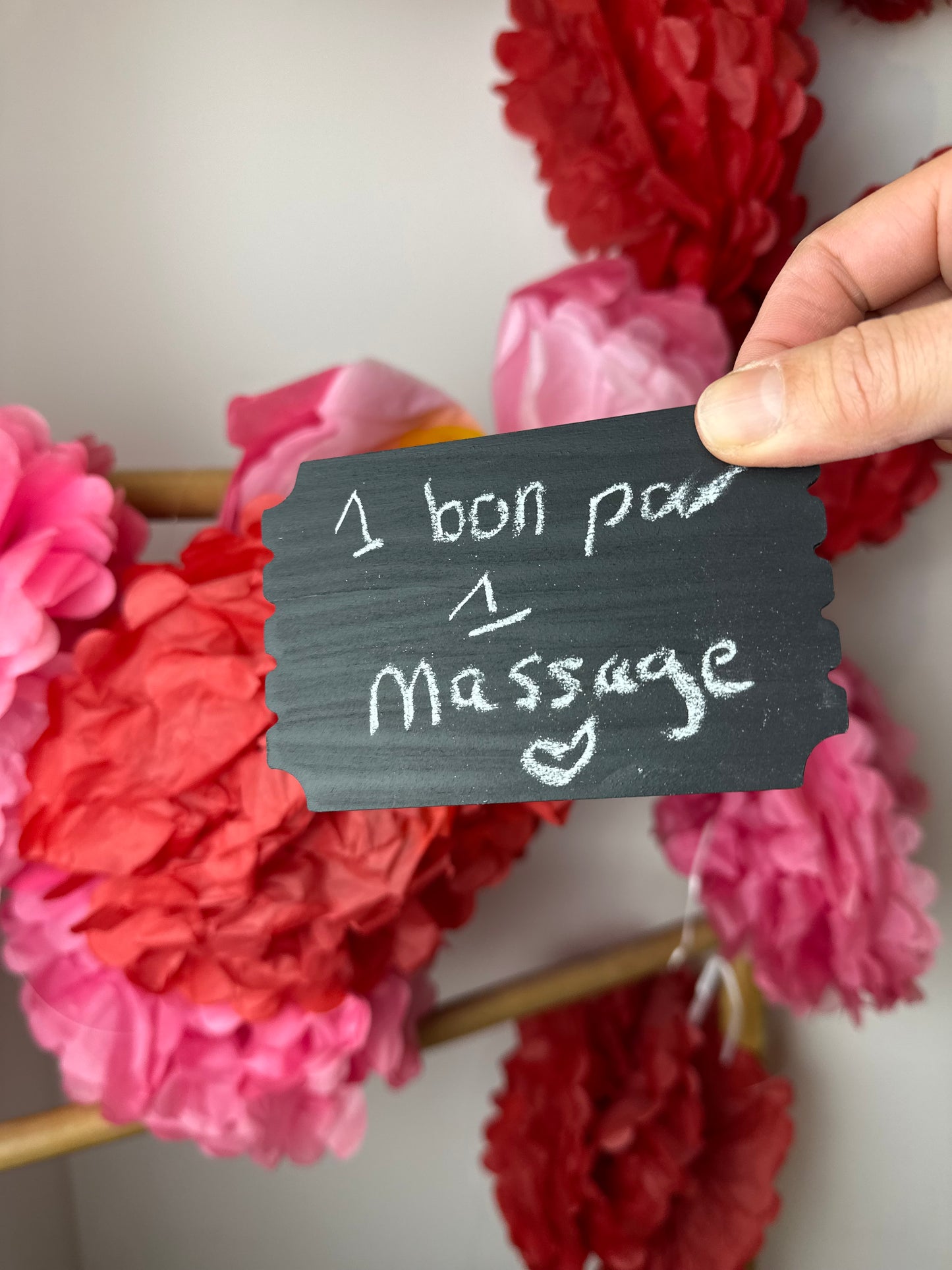 Wooden Love Envelope – Personalized Annual Vouchers