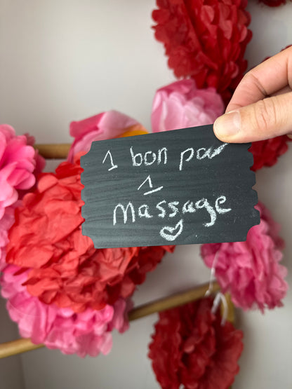Wooden Love Envelope – Personalized Annual Vouchers