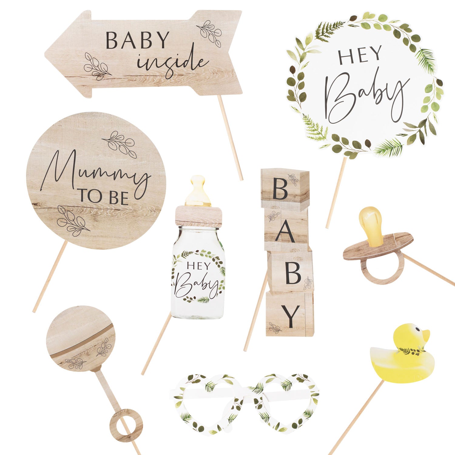 accessoires photobooth pour babyshower