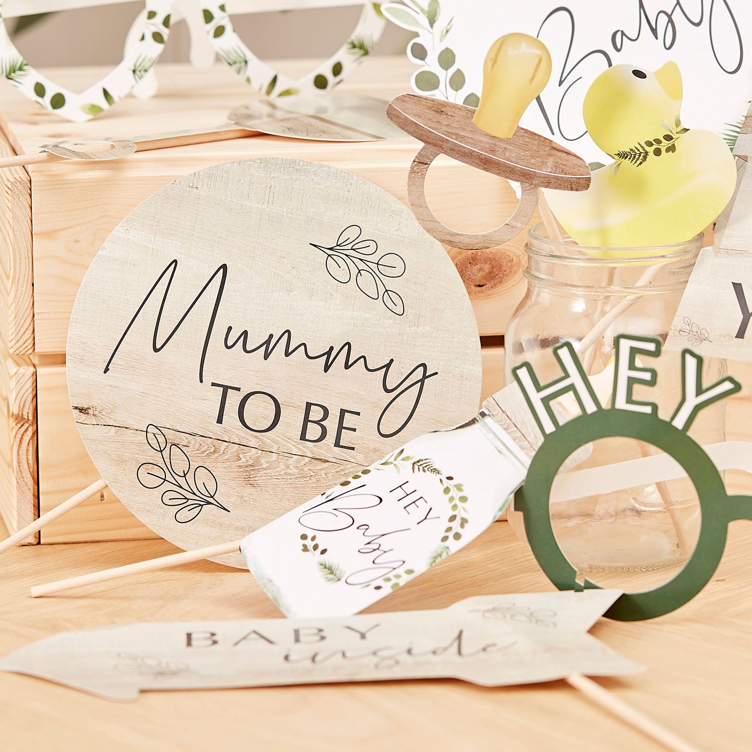 accessoires pour photo babyshower