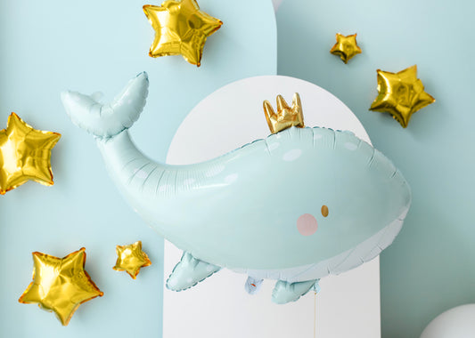 ballon hélium baleine