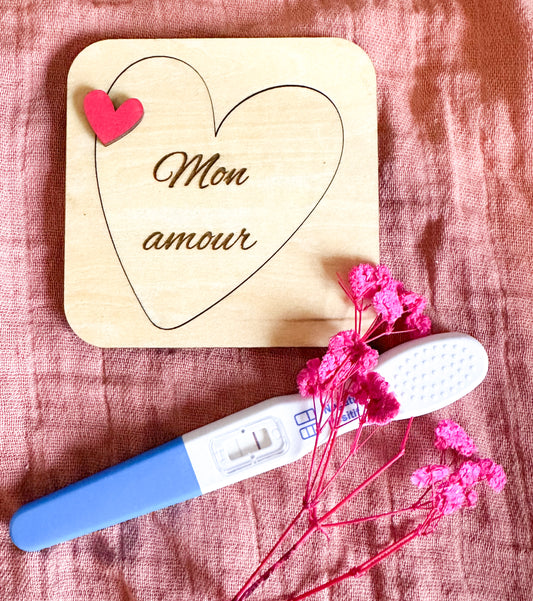 nnonce ta grossesse au futur papa avec cette carte surprise unique