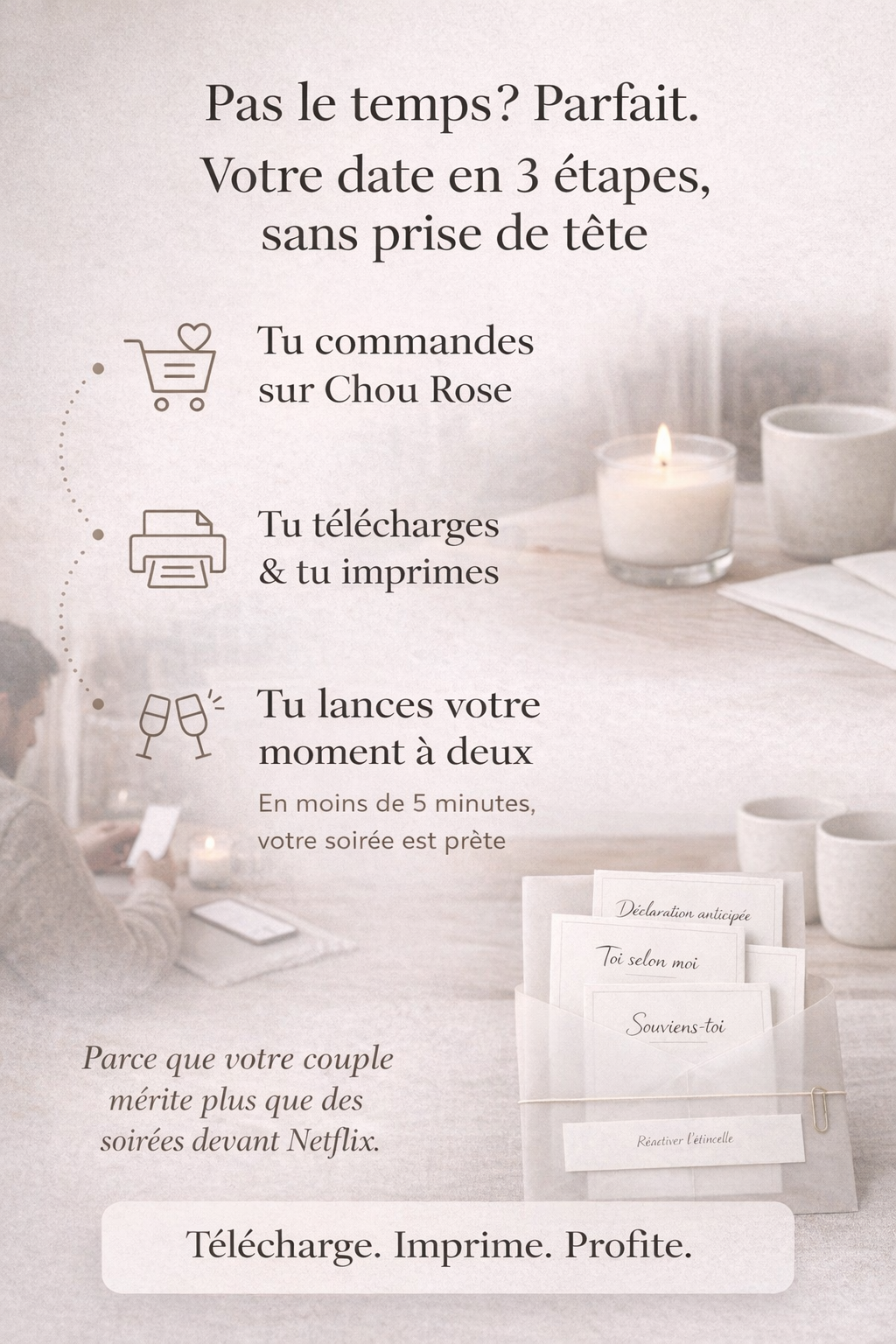 Couple activity after baby – 3 guided experiences to reconnect at home