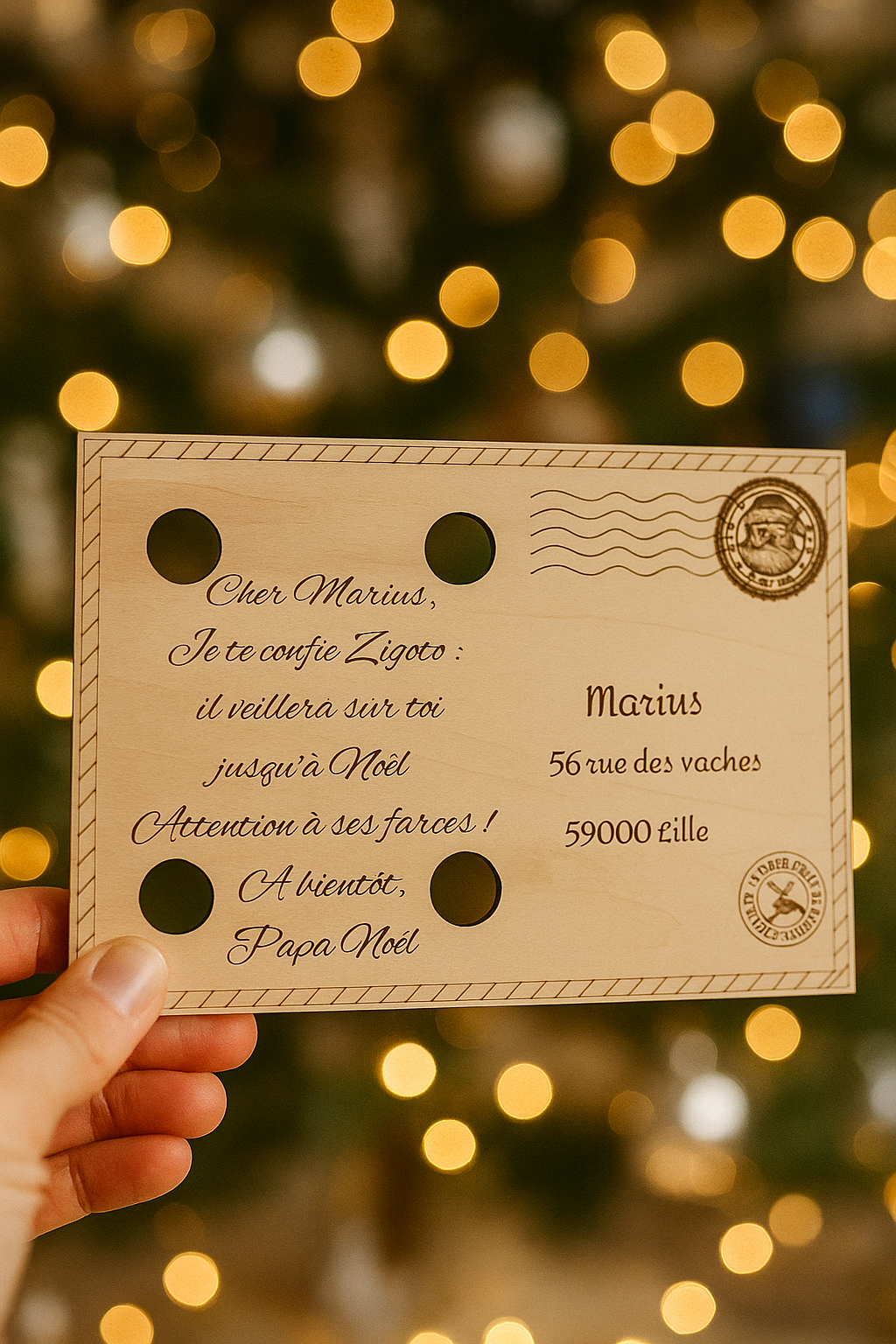 Kit d’arrivée du Lutin Farceur – Lettre + Lit + Porte magique