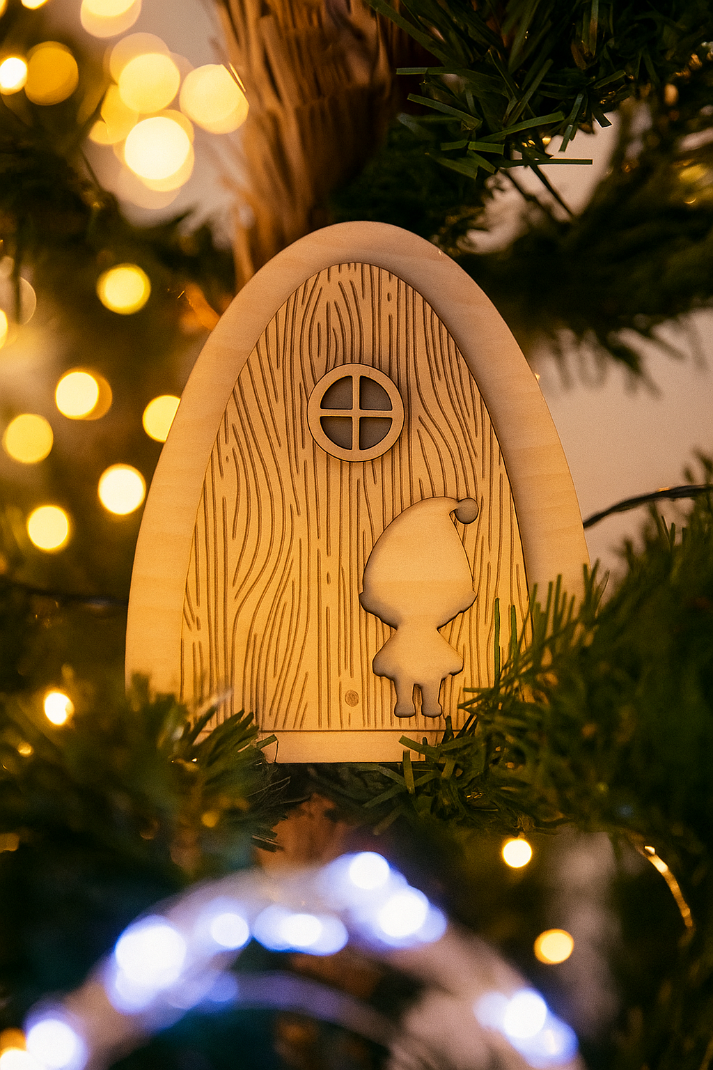 une porte de lutin farceur ou elfe