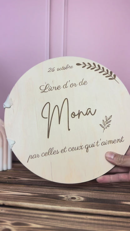 Livre d’or anniversaire enfant personnalisé – Souvenirs des 16 premières années