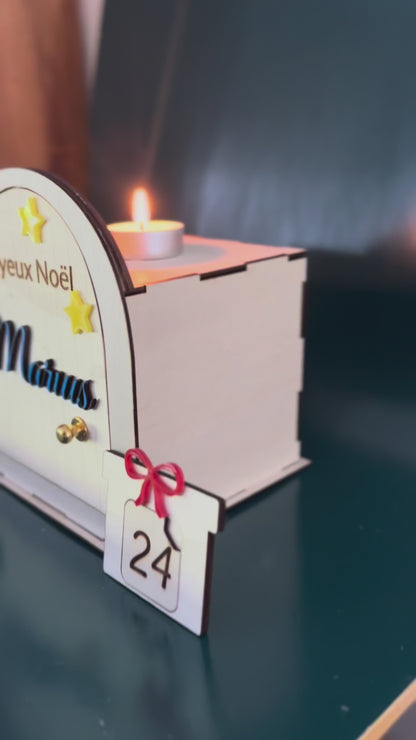 Calendrier de l’Avent personnalisé – Atelier du Père Noël
