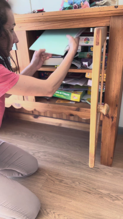 Cadeau Fête des Mères personnalisé : le dessin de votre enfant gravé sur bois