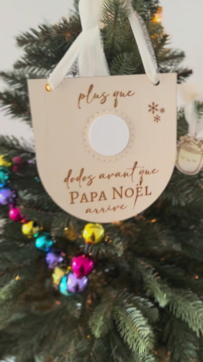 Calendrier de l'avent : décompte des dodos avant que Papa Noël arrive ! 🎅