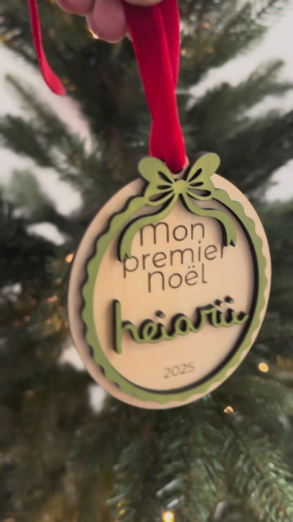 Suspension de Noël personnalisée