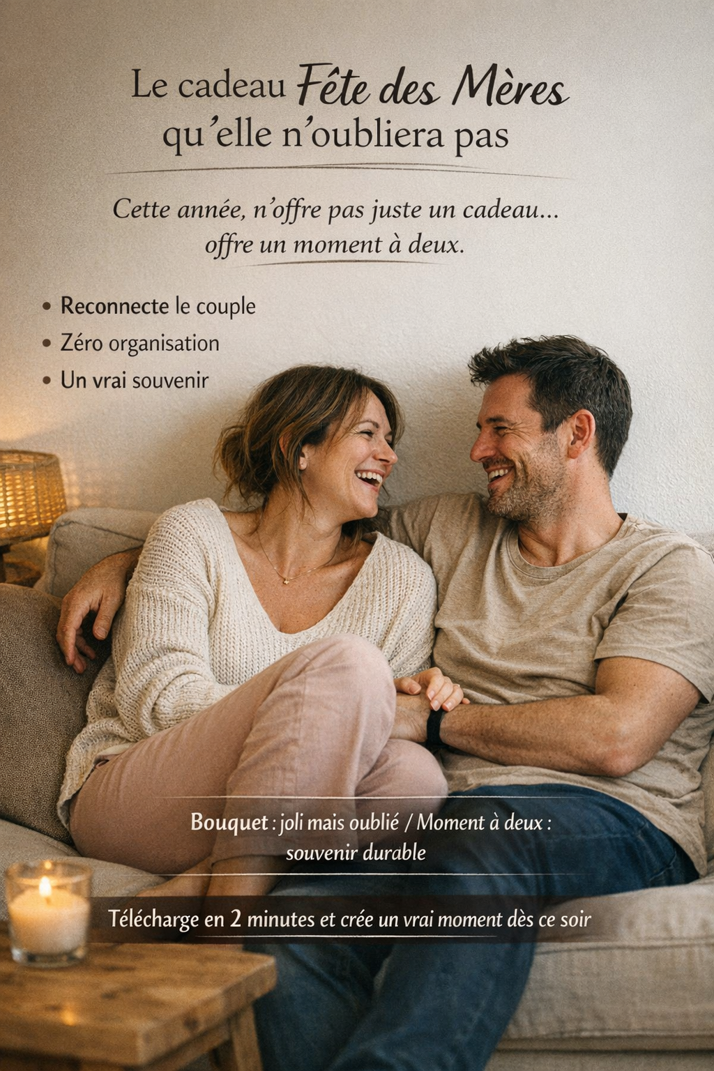 Cadeau Fête des Mères original – 16 questions pour se retrouver en couple (activité à la maison)